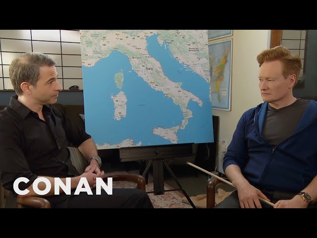 Conan & Jordan Schlansky Plan Their Trip To Italy | CONAN on TBS