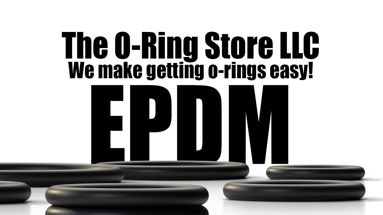AS568-117 E70 EPDM FDA O-Ring 70 Duro Black [E70117] : The O-Ring