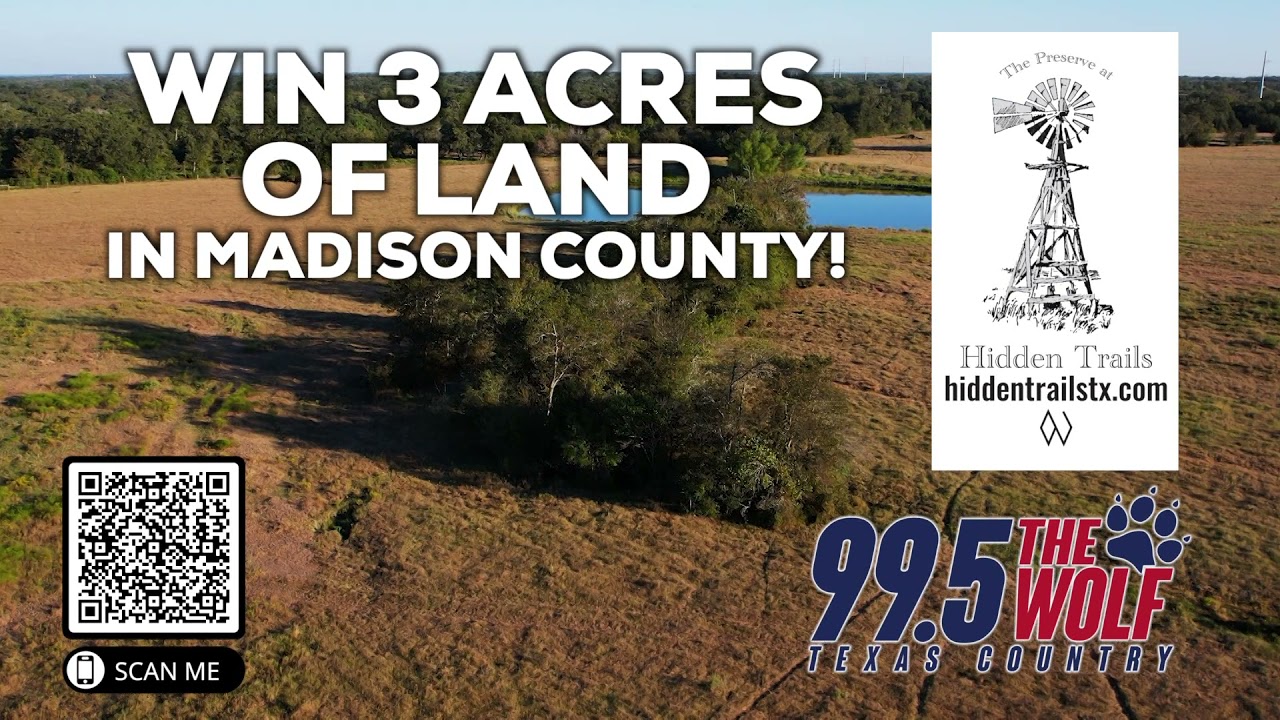 99.5 The Wolf • Great Texas Land Grab - :15b
