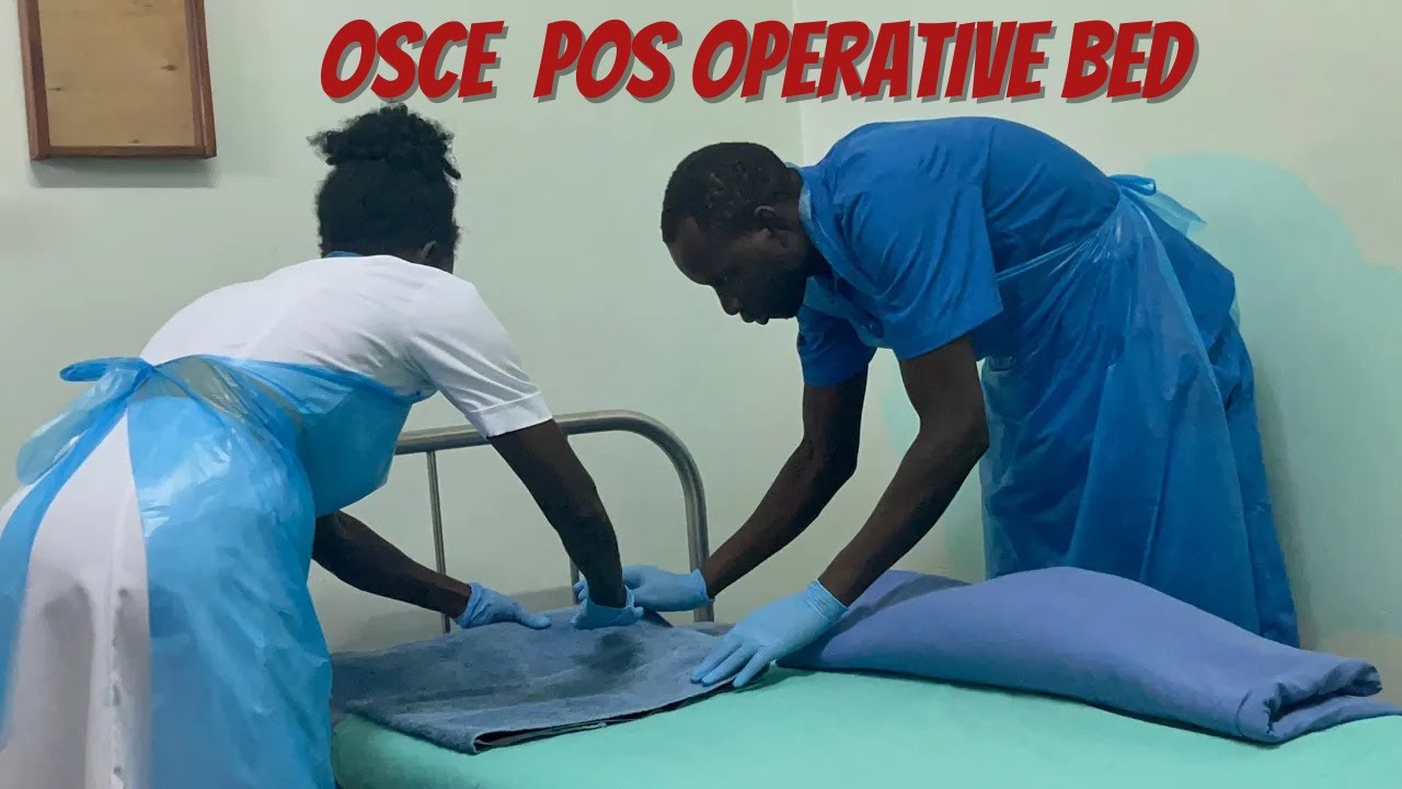 Post Operative Beding making post operative bed//bed making//how to make post operative bed ...