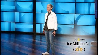 Ellen Puts a Spotlight on One Million Acts of Good