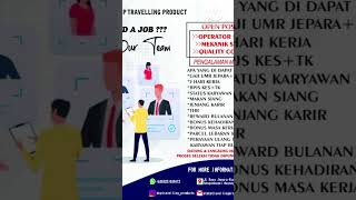 info loker garmen jepara#shorts#garment#lowongankerja