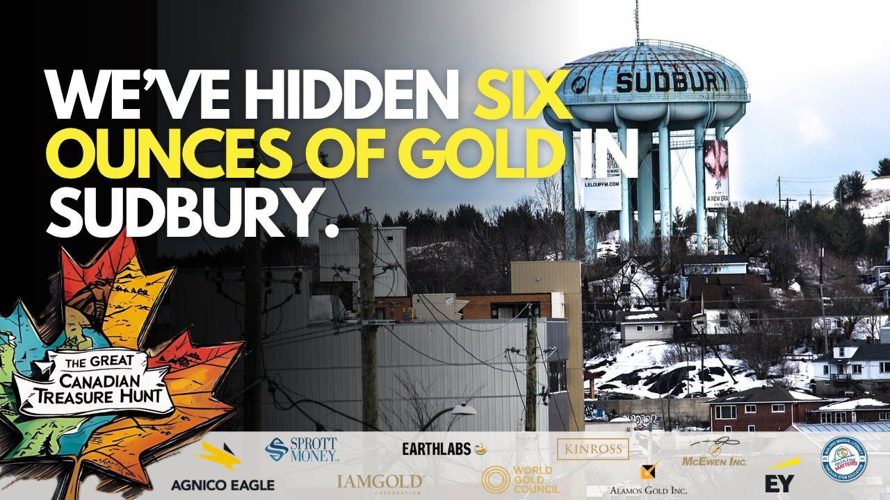 We've hidden six ounces of gold in Sudbury Ontario