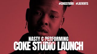 Nasty C Performing At The Coke Studio Launch Event 2023