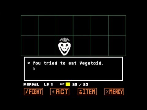 Undertale - How to eat a Vegetoid