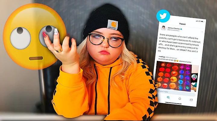 addressing the breaking of james charles palette...