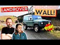 Landrover vs wall  life in our cottage on the isle of skye  scottish highlands  ep59