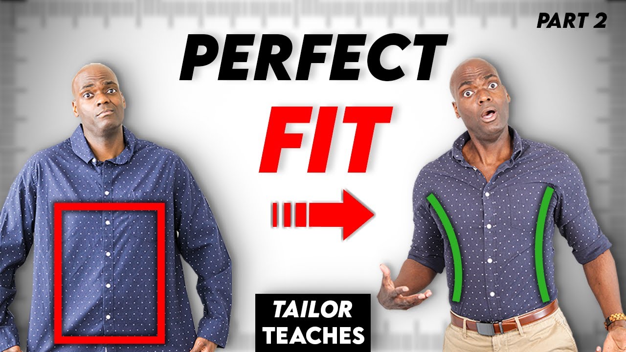 How To Tailor A Dress Shirt | Pro Results AT HOME (2) - YouTube