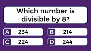 Can You Score 20/20? | Ultimate Math Quiz Challenge (Only 10 Seconds Per Question!)