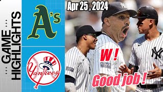 New York Yankees vs Oakland Athletics [All things considered that's a very solid start for Nestor]
