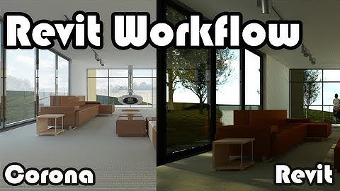 Learn Revit in 5 minutes: Render via Corona Render in 3Ds Max. Revit workflow #22