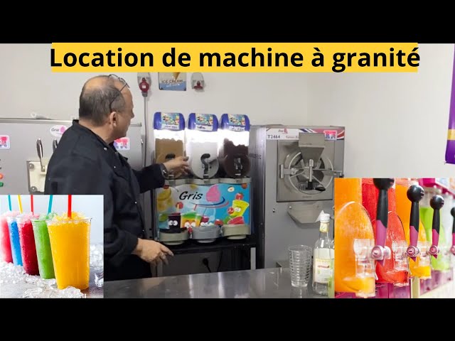 Location Machine Granita Granité, Machines Confiserie