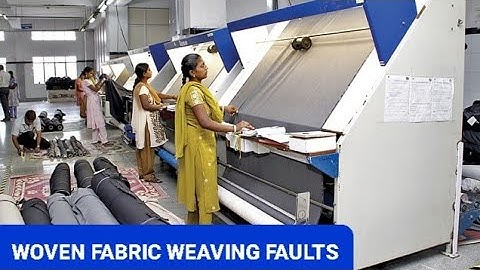 Woven fabric weaving problem