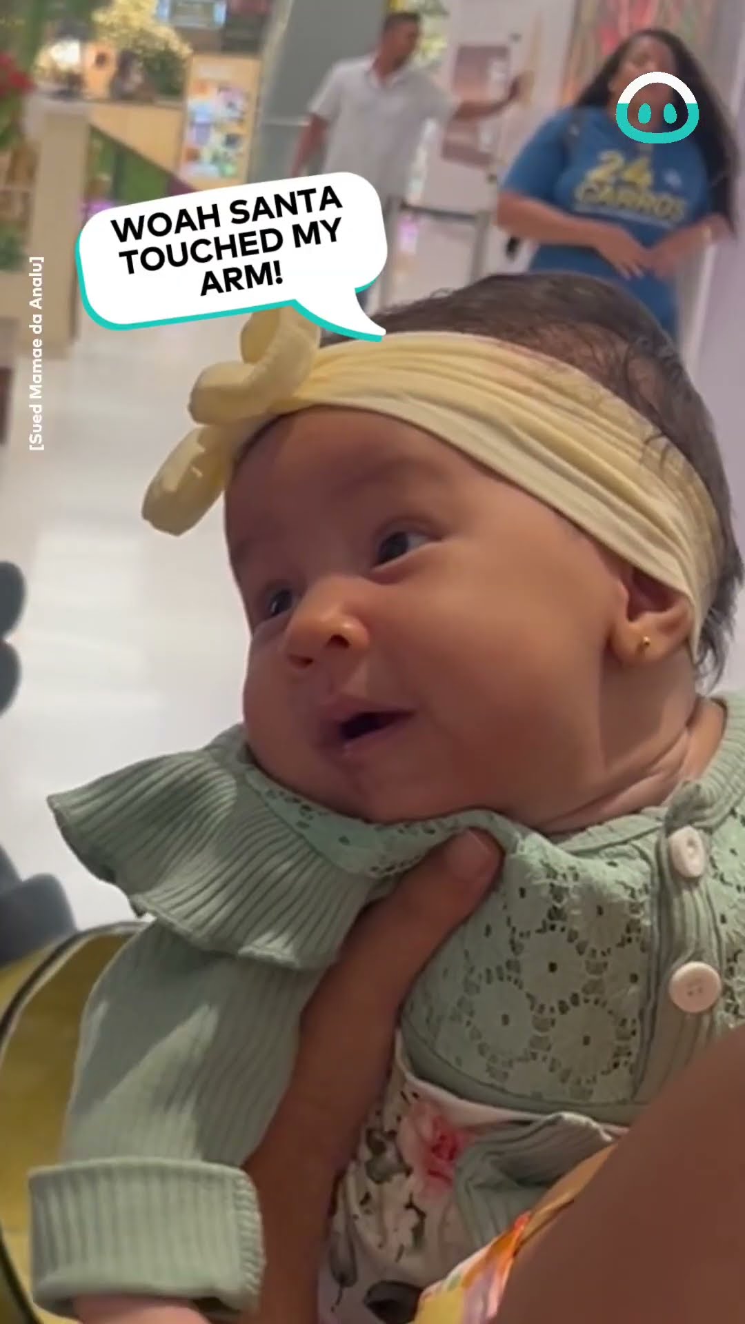 2-month Old Meets Santa || ViralHog