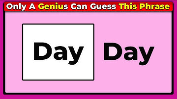 20 Hard Brain Teasers That Will Boost Your Thinking, Only a GENIUS Can Answer |Rebus Puzzles Part 10