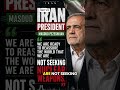 Iran says they win’t pursue nukes