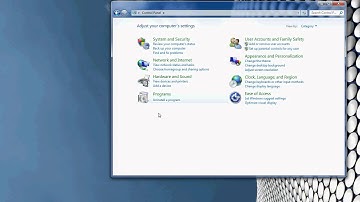 How to Uninstall a Program in Windows 7