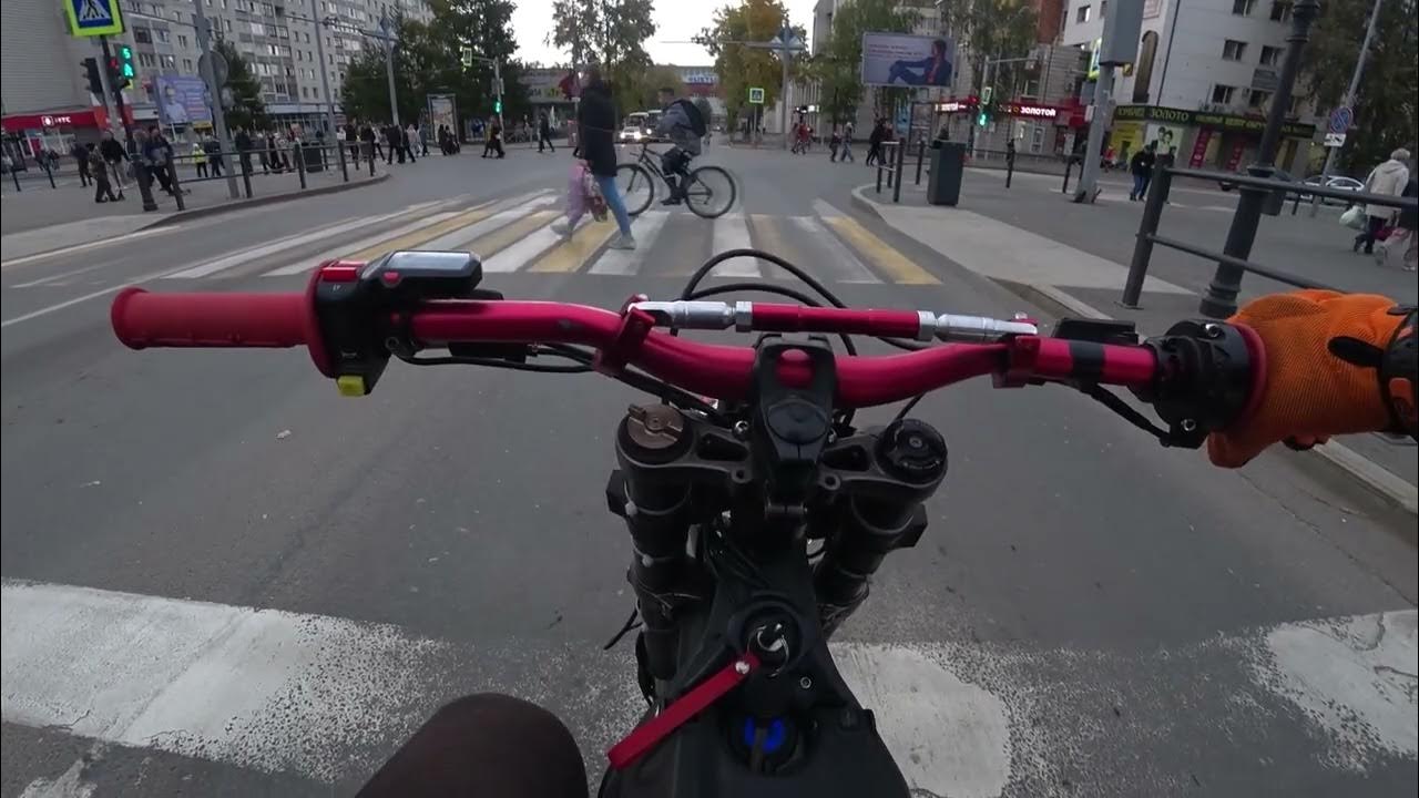 Покатушка на ЭЛЕКТРО МОТОЦИКЛЕ | СТАНТ НА СУРРОНЕ - YouTube