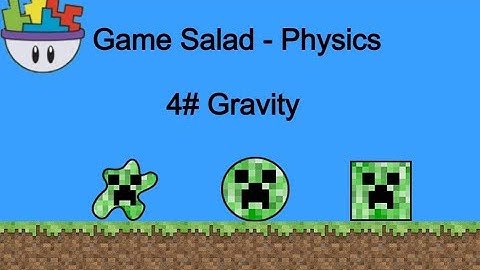 Game Salad Physics 4#  Gravity - Windows