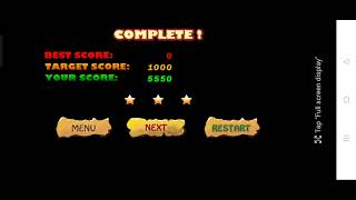 True gameplay of Fruits Line Deluxe Level 1 - 2, developed by Top Free Game Studio screenshot 5