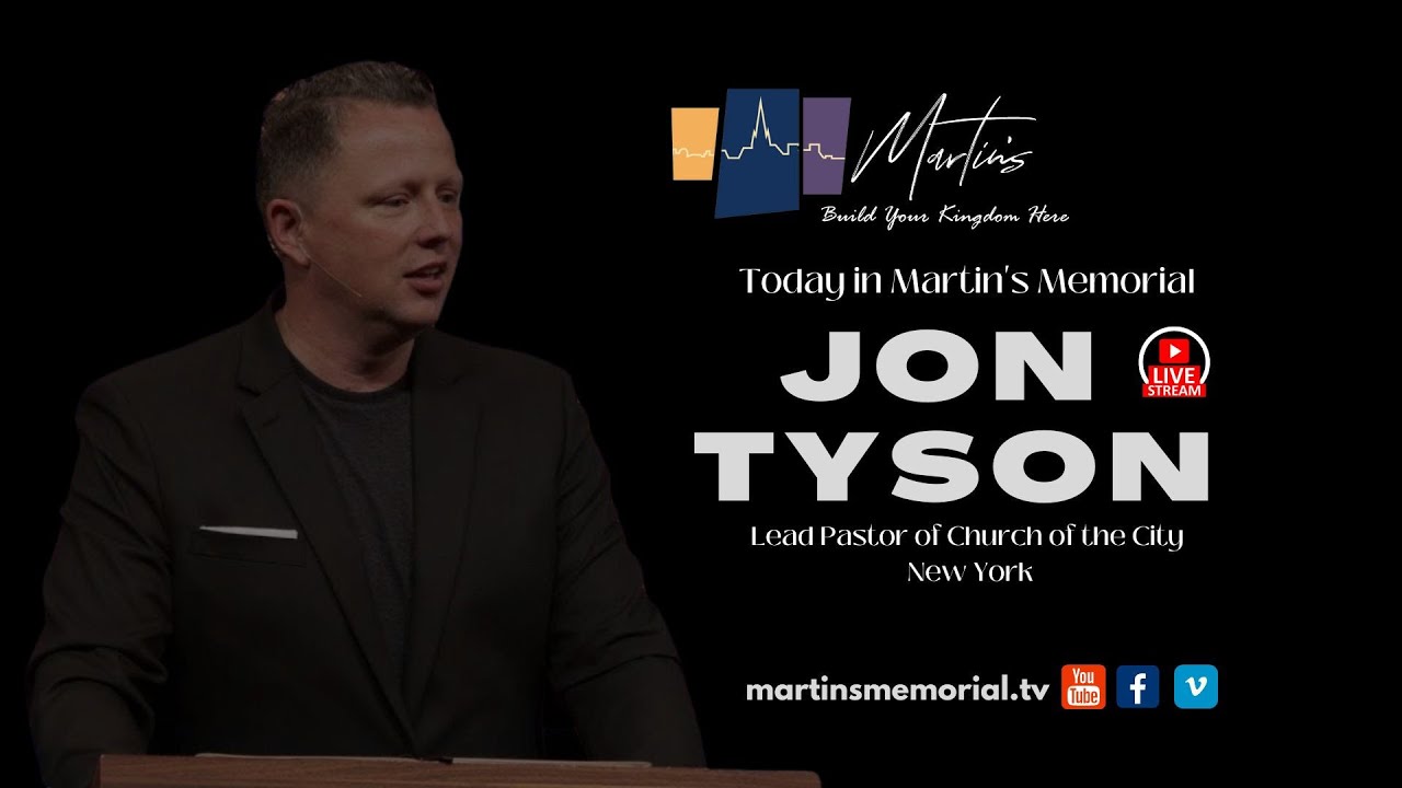 Sunday Morning Service - 12th June 2022 - Pastor Jon Tyson - YouTube