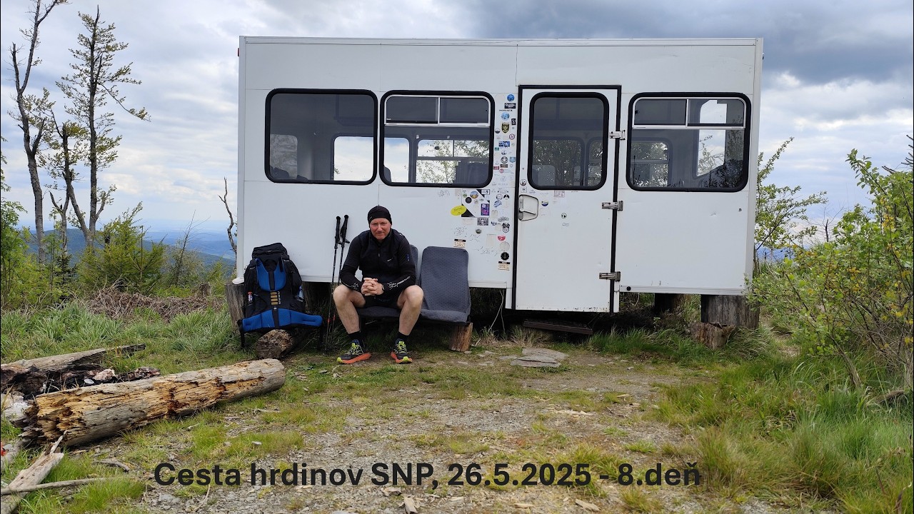 Cesta hrdinov SNP,  26.5.2025 (pondelok)  8.deň