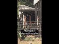 Aftermath of Monroe County fire