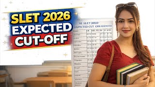 NE SLET 2026 cut off / slet exam/ NE SLET/ slet life science/ assam slet