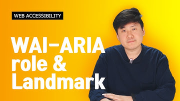 ARIA role속성에 대해서 - Landmark, 접근성 향상시키기, 웹퍼블리셔