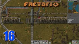 Factorio (Let's Play | Gameplay) Episode 16 - Building A New Train Station