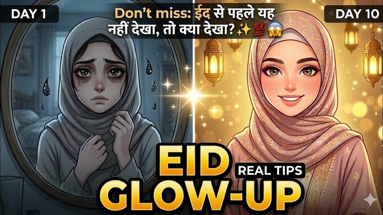 Eid Par Asli Glow Kaise Paayein?Raaz! | Eid Special Glow Up Tips Noor e Amal