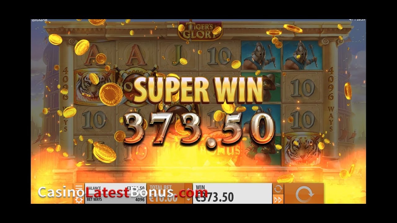 TIGERS GLORY Slot By QuickSpin (FREESPINS, BONUSES, BIGWIN, MEGAWIN, SUPERBIGWIN) - YouTube