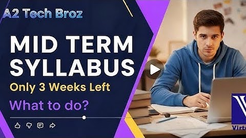 VU Midterm syllabus and preparation Tips 2025 | Complete Preparation Guide for All Subjects