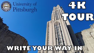 University of Pittsburgh Tour [4K] + Essay Tips #pittsburgh #collegetour #essay