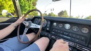 1969 Jaguar E-Type Series II Driving Video 1969 Jaguar E Type Driving Video