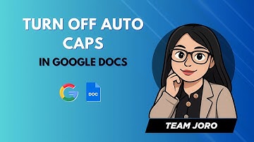 How to Turn Off Auto Capitalization in Google Docs (Easy Guide)