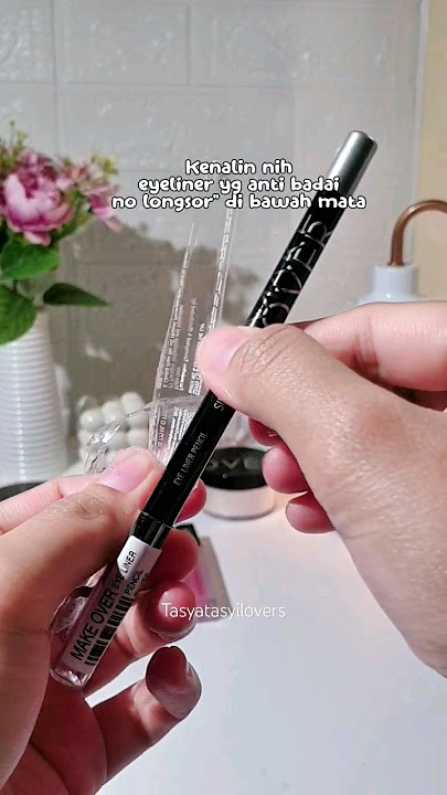 kenalin nih eyeliner pensil makeover💗 #makeover #makeovereyeliner