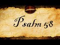 Psalm 58 KJV Audio With Text Psalm 58 KJV Audio With Text