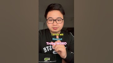 Cách tạo thư mời hàng loạt trong word đơn giản #tinhocvanphong #excel