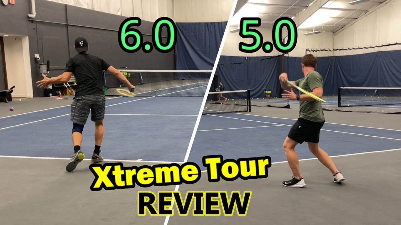 USTA 6.0 vs 5.0 | HEAD Xtreme Tour pros and cons