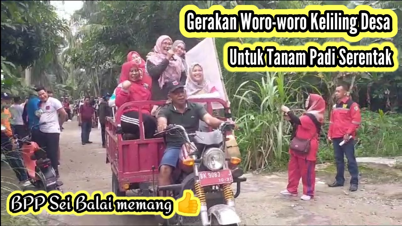 Woro woro Keliling Desa Menjelang Musim Tanam