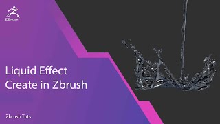 Liquid Effect in Zbrush From Scratch for beginners