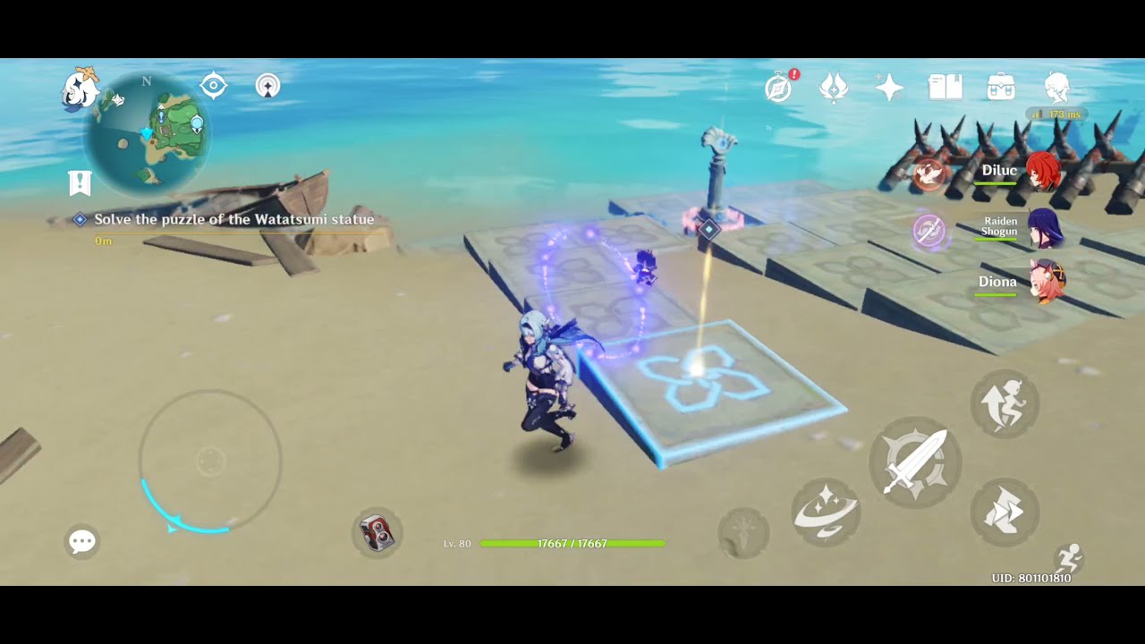 Solitary Sea-Beast Puzzle