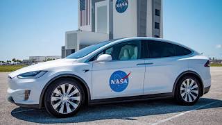 SpaceX Tesla Model X astronaut transfer vehicle unveiled