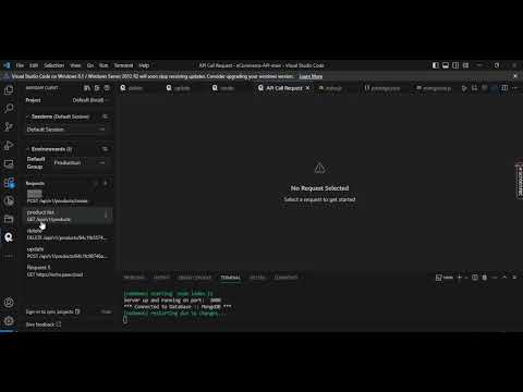 Ecommerce API using Node.js, Express.js, and MongoDB,