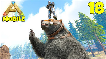 Taming Deadliest Dire Bears for Honey! The Island Episode 18 | Ark Mobile Ultimate