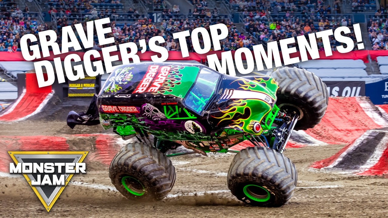 30 Minutes of Grave Digger Chaos | Monster Jam - YouTube