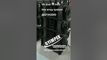 V8 line array sound test@GYAUDIO