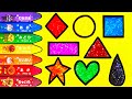 アンパンマンのクレヨンで形を書いて覚えよう☆|知育| Learn colors for kids【赤ちゃん・子供向け】