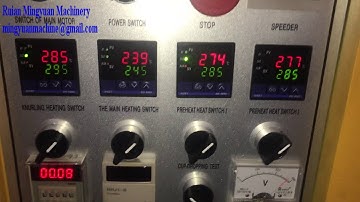 Ultrasonic heater paper cup machine testing 12OZ Cups running 50 pcs each min for Russia client